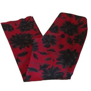 INC Vintage Y2K Floral Design Wide Leg Pants